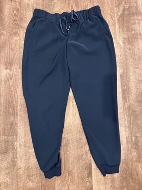 lululemon athletica Navy Joggers with Reflective Logo